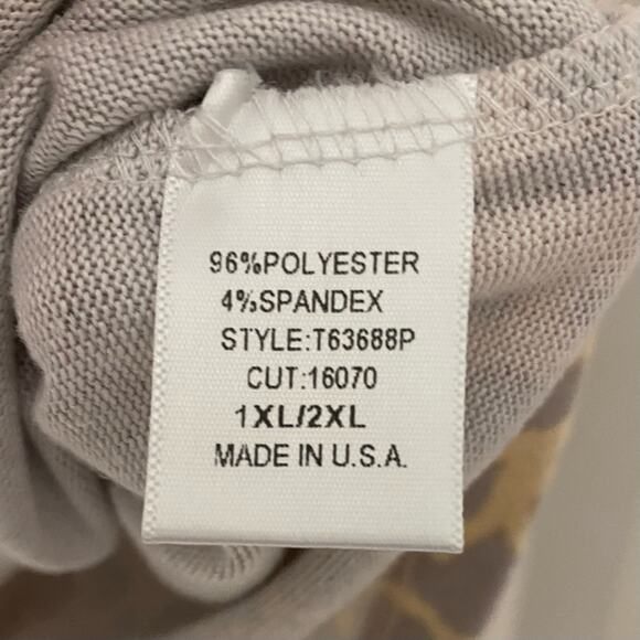 ODDY • Boutique Rainbow Leopard Animal Print Overside Top - Picture 6 of 7